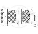 Set placute frana,frana disc OPTIMAL 9248