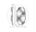 Set placute frana,frana disc OPTIMAL 9309