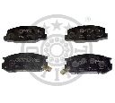 Set placute frana,frana disc OPTIMAL 9351