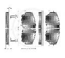 Set placute frana,frana disc OPTIMAL 9444