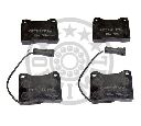 Set placute frana,frana disc OPTIMAL 9496