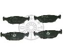 Set placute frana,frana disc OPTIMAL 9541
