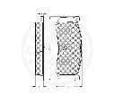Set placute frana,frana disc OPTIMAL 9553</br>Piesa auto pentru MAZDA 626 III cupe (GD) MAZDA 626 Mk III cupe (GD) 2.0 16V