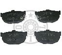Set placute frana,frana disc OPTIMAL 9603