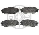 Set placute frana,frana disc OPTIMAL 9621