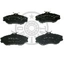 Set placute frana,frana disc OPTIMAL 9643