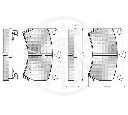 Set placute frana,frana disc OPTIMAL 9661</br>Piesa auto pentru KIA RIO combi (DC)  1.3
