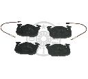 Set placute frana,frana disc OPTIMAL 9696