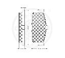 Set placute frana,frana disc OPTIMAL 9834</br>Piesa auto pentru NISSAN 100 NX (B13)  2.0 GTI
