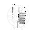 Set placute frana,frana disc OPTIMAL 9835</br>Piesa auto pentru NISSAN 100 NX (B13)  2.0 GTI
