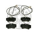 Set placute frana,frana disc OPTIMAL 9846