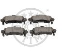 Set placute frana,frana disc OPTIMAL 9940