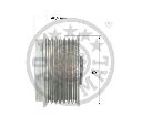 Sistem roata libera, generator OPTIMAL F5-1035</br>Piesa auto pentru Curea distributie