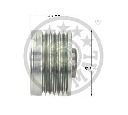 Sistem roata libera, generator OPTIMAL F5-1041</br>Piesa auto pentru Generator /Alternator / Elemente