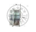 Sistem roata libera, generator OPTIMAL F5-1060</br>Piesa auto pentru Generator /Alternator / Elemente