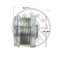 Sistem roata libera, generator OPTIMAL F5-1062</br>Piesa auto pentru Generator /Alternator / Elemente