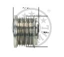Sistem roata libera, generator OPTIMAL F5-1065</br>Piesa auto pentru Generator /Alternator / Elemente