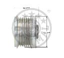 Sistem roata libera, generator OPTIMAL F5-1131</br>Piesa auto pentru Curea distributie