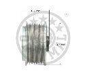 Sistem roata libera, generator OPTIMAL F5-1150</br>Piesa auto pentru Curea distributie