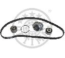 Set pompa apa + curea dintata OPTIMAL SK-1040AQ1</br>Piesa auto pentru Pompa apa/ Garnitura