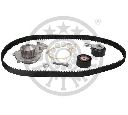 Set pompa apa + curea dintata OPTIMAL SK-1391AQ1</br>Piesa auto pentru Pompa apa/ Garnitura