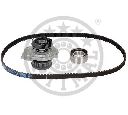 Set pompa apa + curea dintata OPTIMAL SK-1421AQ1</br>Piesa auto pentru Curea distributie / Rola de tensionare / Rola de ghidare