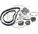 Set pompa apa + curea dintata OPTIMAL SK-1529AQ1</br>Piesa auto pentru Curea distributie/ Set