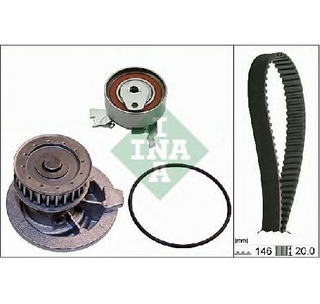 Set pompa apa + curea dintata INA 530 0147 30</br>Piesa auto pentru Pompa apa/ Garnitura Set pompa apa + curea dintata INA 530 0147 30</br>Piesa auto pentru Pompa apa/ Garnitura