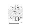 Set placute frana,frana disc MAPCO 6883</br>Piesa auto pentru Frana disc