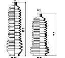 Ansamblu burduf, directie MOOG K150143</br>Piesa auto pentru Directie