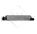 Intercooler, compresor NRF 30119