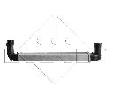 Intercooler, compresor NRF 30119A</br>Piesa auto pentru Turbocompressor