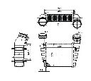 Intercooler, compresor NRF 30138A</br>Piesa auto pentru Turbocompressor