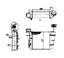 Intercooler, compresor NRF 30148A</br>Piesa auto pentru Turbocompressor