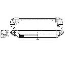 Intercooler, compresor NRF 30164A