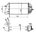 Intercooler, compresor NRF 30246</br>Piesa auto pentru Turbocompressor