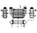 Intercooler, compresor NRF 30252