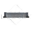 Intercooler, compresor NRF 30482</br>Piesa auto pentru Turbocompressor