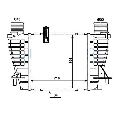 Intercooler, compresor NRF 30518</br>Piesa auto pentru Turbocompressor