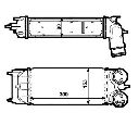 Intercooler, compresor NRF 30548</br>Piesa auto pentru Turbocompressor