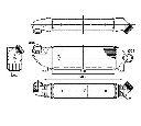 Intercooler, compresor NRF 30886