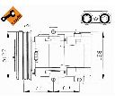 Compresor, climatizare NRF 32061G</br>Piesa auto pentru Sistem de aer conditionat