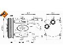 Compresor, climatizare NRF 32107</br>Piesa auto pentru Sistem de aer conditionat