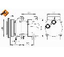 Compresor, climatizare NRF 32110G</br>Piesa auto pentru Sistem de aer conditionat