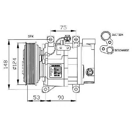 Compresor, climatizare NRF 32145G</br>Piesa auto pentru Sistem de aer conditionat Compresor, climatizare NRF 32145G</br>Piesa auto pentru Sistem de aer conditionat