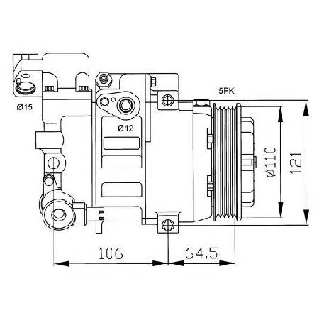 Compresor, climatizare NRF 32175G</br>Piesa auto pentru Sistem de aer conditionat Compresor, climatizare NRF 32175G</br>Piesa auto pentru Sistem de aer conditionat