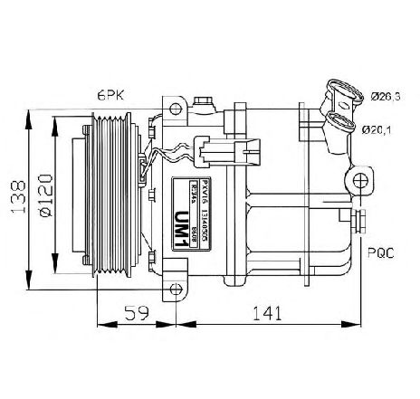 Compresor, climatizare NRF 32191G</br>Piesa auto pentru Sistem de aer conditionat Compresor, climatizare NRF 32191G</br>Piesa auto pentru Sistem de aer conditionat