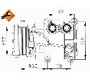 Compresor, climatizare NRF 32199G</br>Piesa auto pentru Sistem de aer conditionat