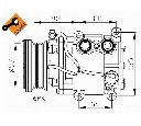 Compresor, climatizare NRF 32247G</br>Piesa auto pentru Sistem de aer conditionat Compresor, climatizare NRF 32247G</br>Piesa auto pentru Sistem de aer conditionat