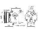 Compresor, climatizare NRF 32404</br>Piesa auto pentru Sistem de aer conditionat